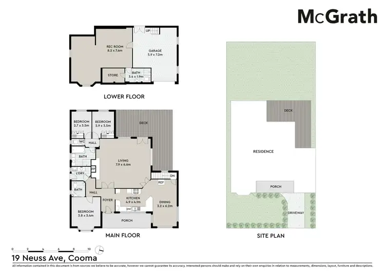Floorplan of Homely house listing, 19 Neuss Avenue, Cooma NSW 2630
