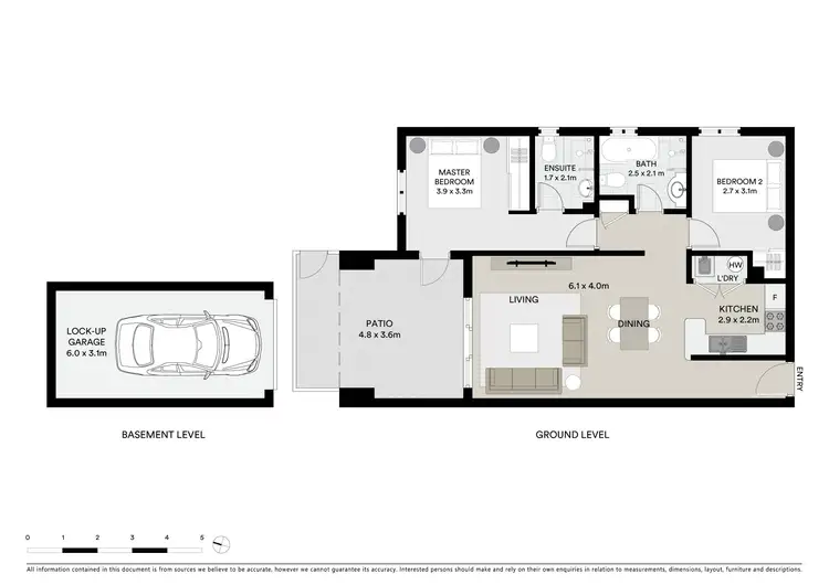 Floorplan of Homely apartment listing, 1/19-21 William Street, Hornsby NSW 2077
