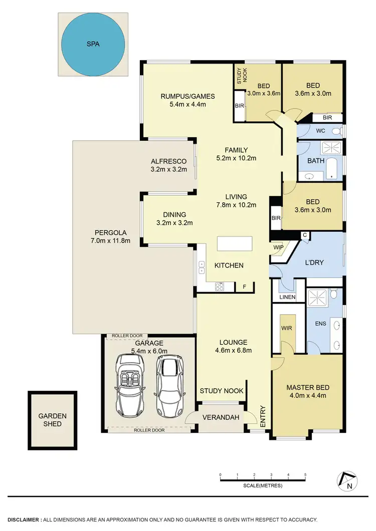 Floorplan of Homely house listing, 60 Hillcrest Drive, Hillside VIC 3037