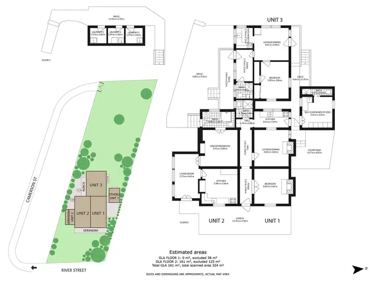 Floorplan of Homely block of units listing, 78 River Street, Maclean NSW 2463