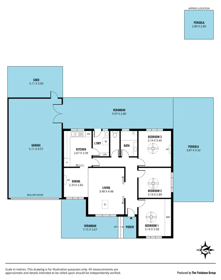 Floorplan of Homely house listing, 16 Warwick Grove, Morphett Vale SA 5162