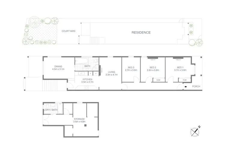 Floorplan of Homely house listing, 28 Beach Road, Dulwich Hill NSW 2203