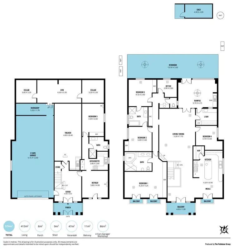Floorplan of Homely house listing, 71 Prosperity Way, Athelstone SA 5076