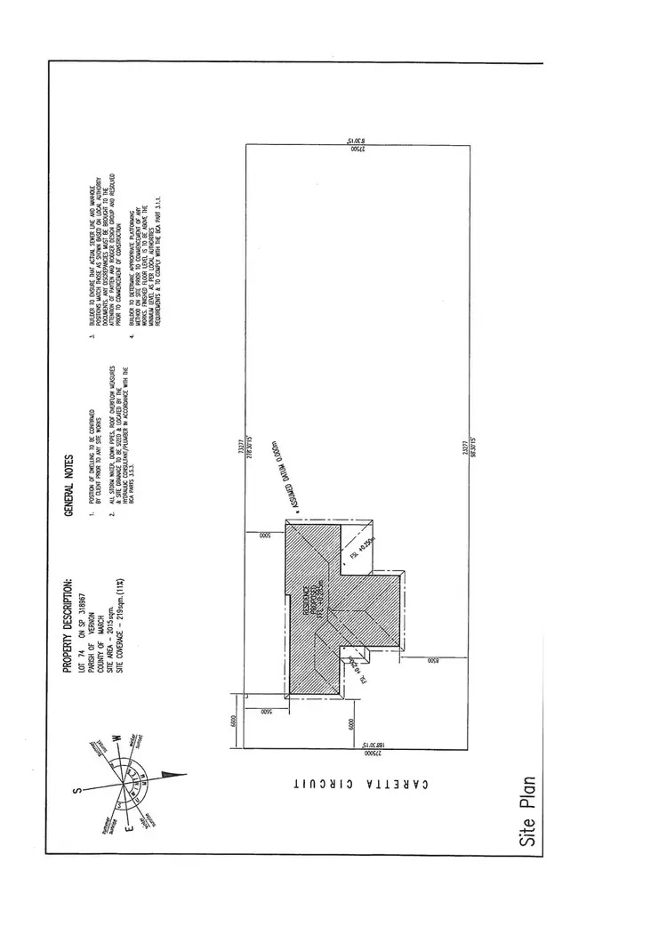 Floorplan of Homely house listing, Lot 74 Caretta Circuit, Toogoom QLD 4655