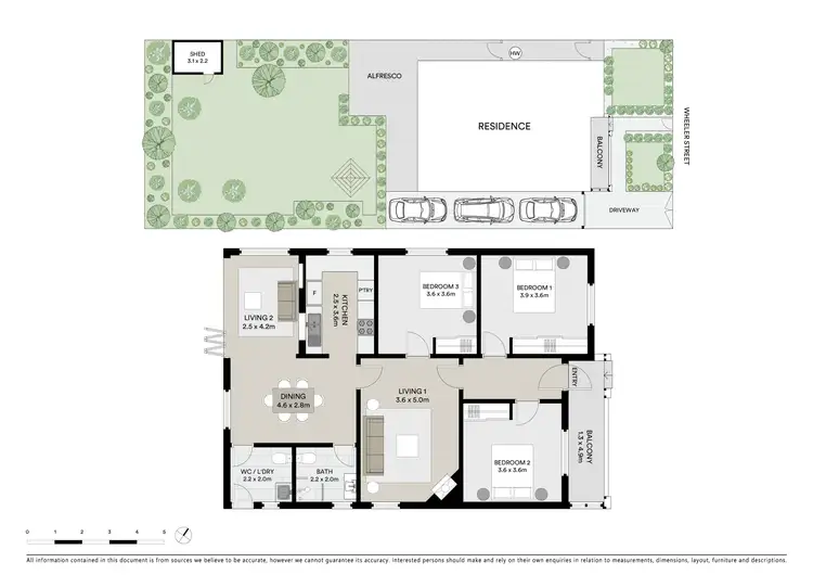 Floorplan of Homely house listing, 6 Wheeler Street, Carlton NSW 2218