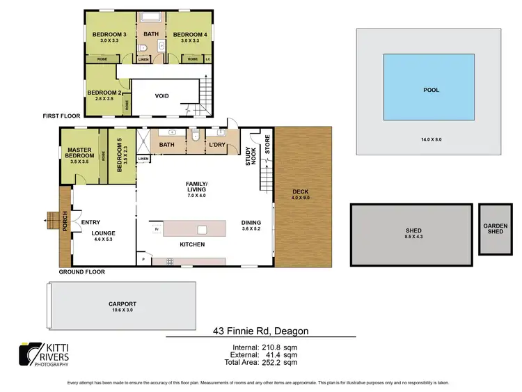 Floorplan of Homely house listing, 43 Finnie Road, Deagon QLD 4017
