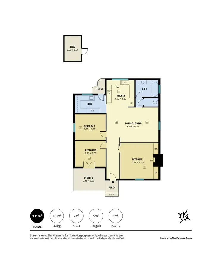 Floorplan of Homely house listing, 21 Trigg Street, Blair Athol SA 5084