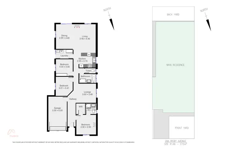 Floorplan of Homely house listing, 28A Risby Avenue, Whyalla Jenkins SA 5609