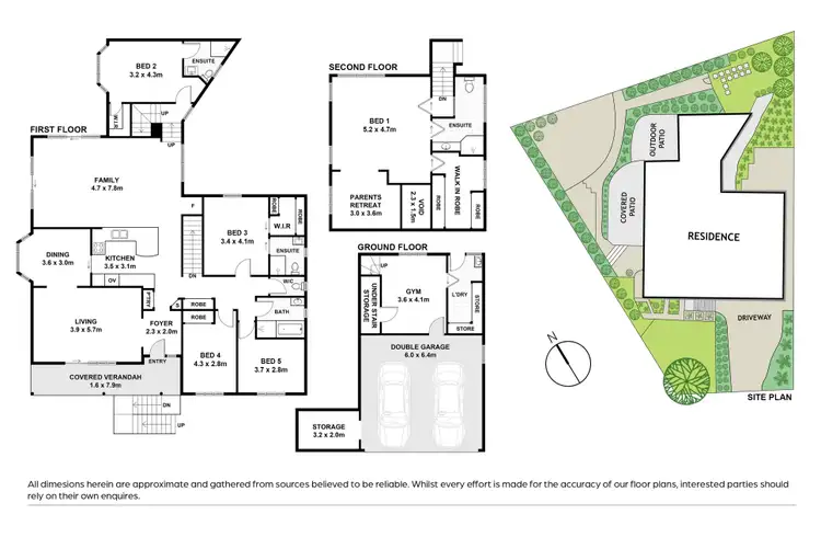 Floorplan of Homely house listing, 6 Coachline Place, Belrose NSW 2085