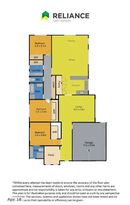 Floorplan of Homely house listing, 6 Moselle Street, Point Cook VIC 3030