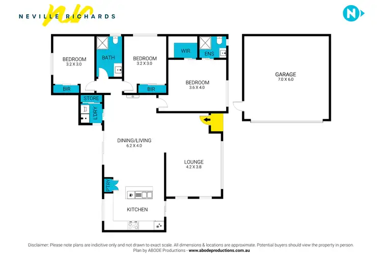 Floorplan of Homely unit listing, 2/168 Stevens Street, Portarlington VIC 3223