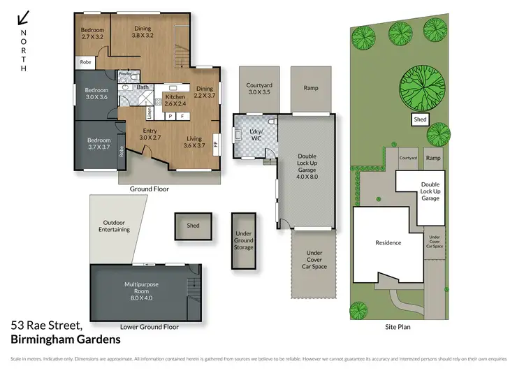 Floorplan of Homely house listing, 53 Rae Street, Birmingham Gardens NSW 2287