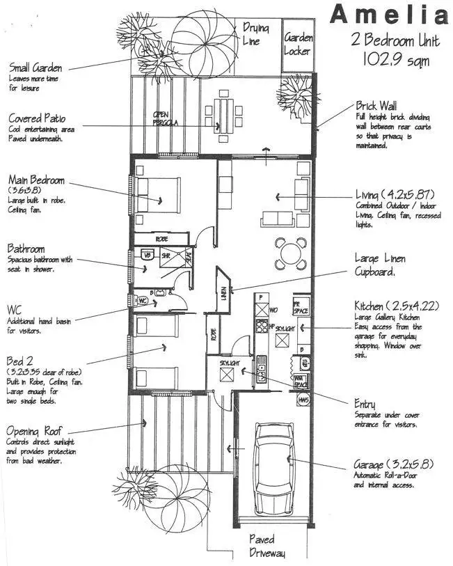 Floorplan of Homely unit listing, 36/4 Caloundra Road, Caloundra QLD 4551