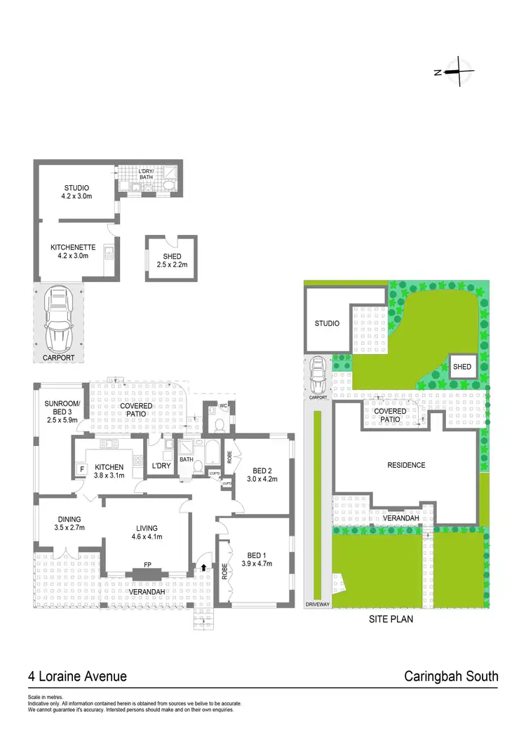 Floorplan of Homely house listing, 4 Loraine Avenue, Caringbah South NSW 2229