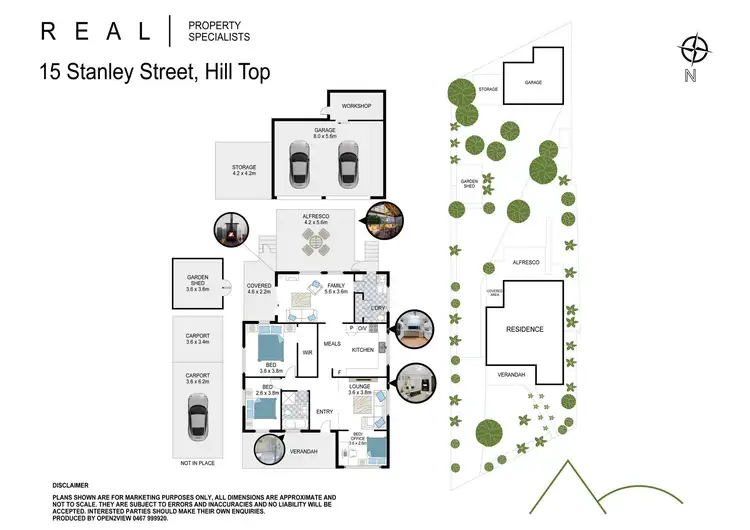 Floorplan of Homely house listing, 15 Stanley Street, Hill Top NSW 2575