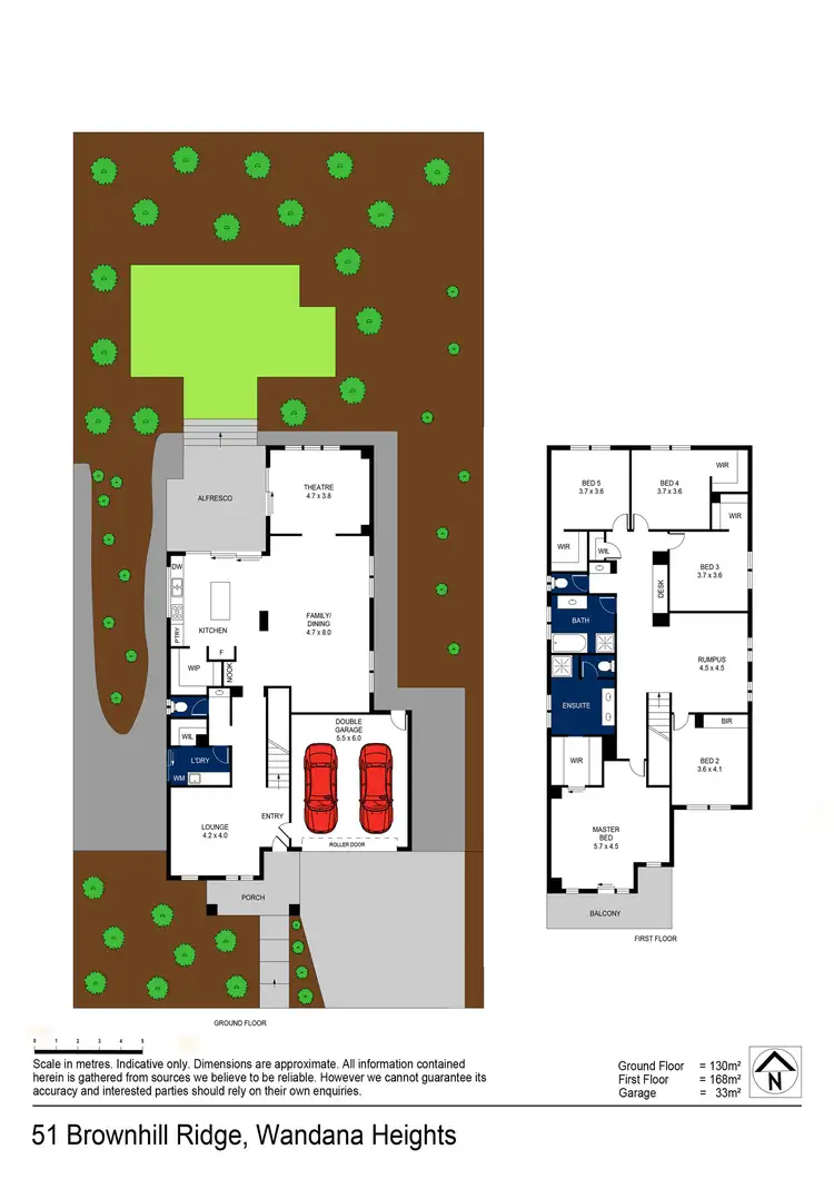 Floorplan of Homely house listing, 51 Brownhill Ridge, Wandana Heights VIC 3216