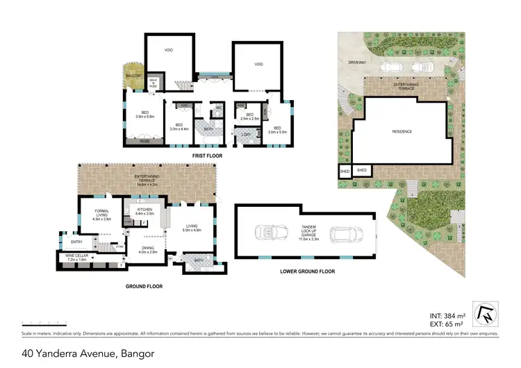 Floorplan of Homely house listing, 40 Yanderra Avenue, Bangor NSW 2234