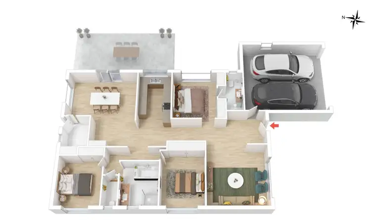 Floorplan of Homely house listing, 3 Melville Place, Orange NSW 2800