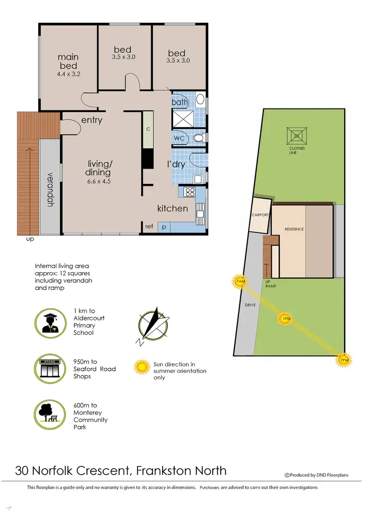 Floorplan of Homely house listing, 30 Norfolk Crescent, Frankston North VIC 3200