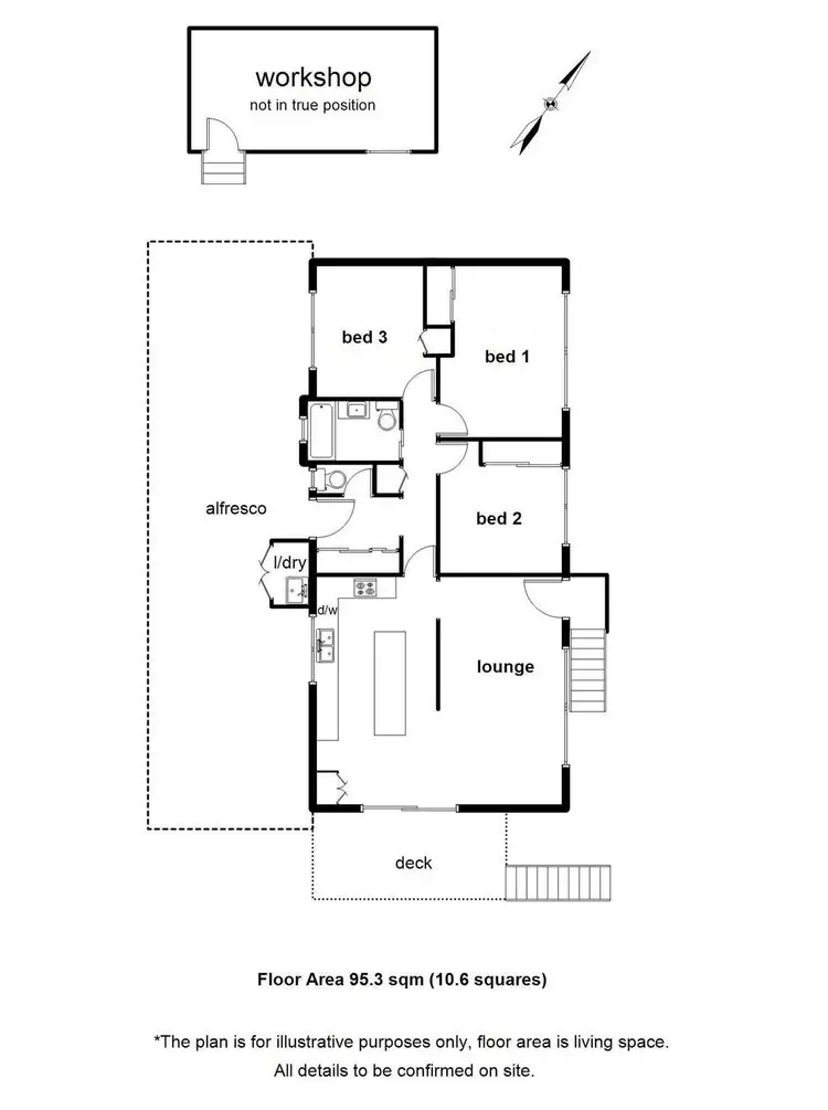 Floorplan of Homely house listing, 22 Shirley Crescent, Woori Yallock VIC 3139