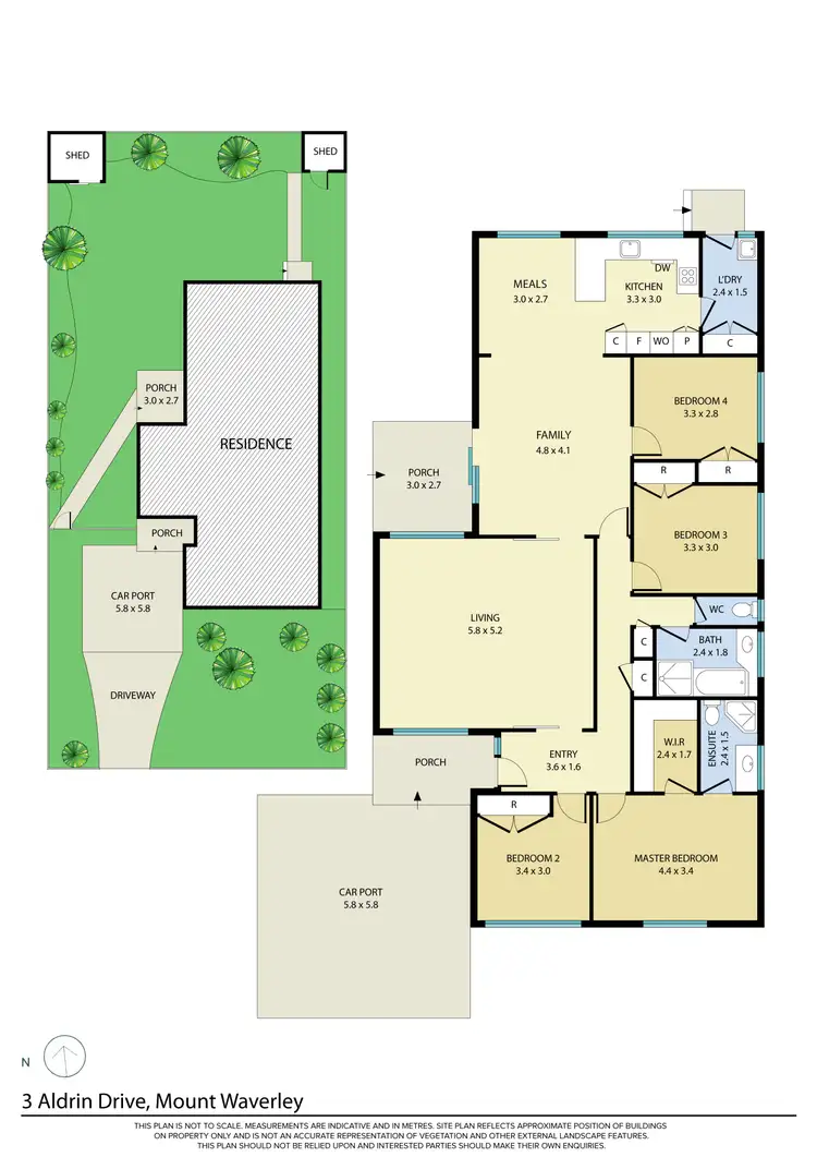 Floorplan of Homely house listing, 3 Aldrin Drive, Mount Waverley VIC 3149
