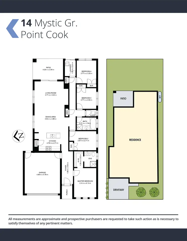 Floorplan of Homely house listing, 14 Mystic Grove, Point Cook VIC 3030