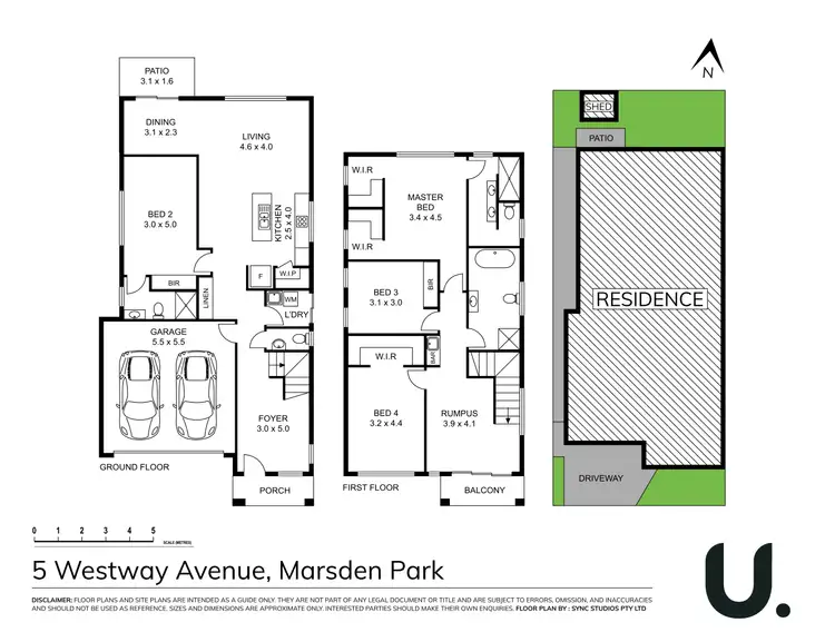 Floorplan of Homely house listing, 5 Westway Avenue, Marsden Park NSW 2765