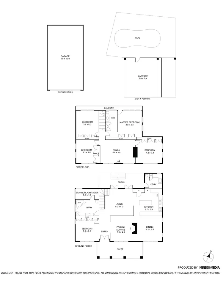 Floorplan of Homely house listing, 42 Whitehorse Road, Blackburn VIC 3130