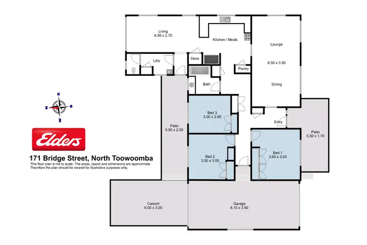 Floorplan of Homely house listing, 171 Bridge Street, North Toowoomba QLD 4350