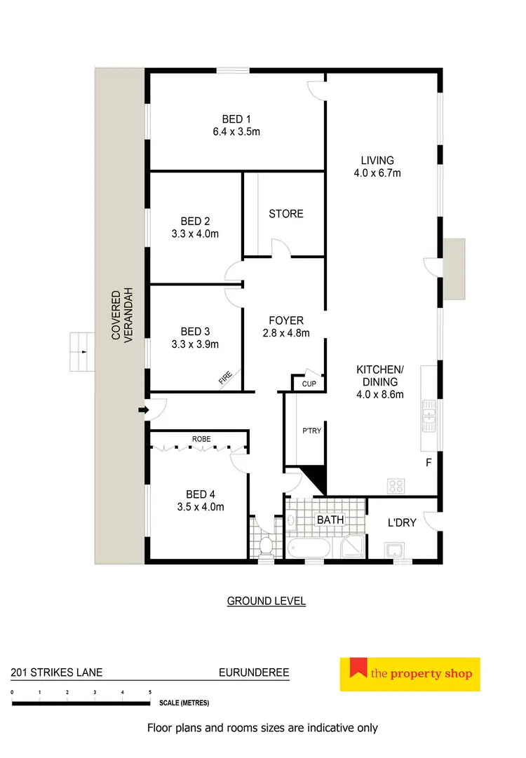 Floorplan of Homely rural property listing, 201 Strikes Lane, Mudgee NSW 2850