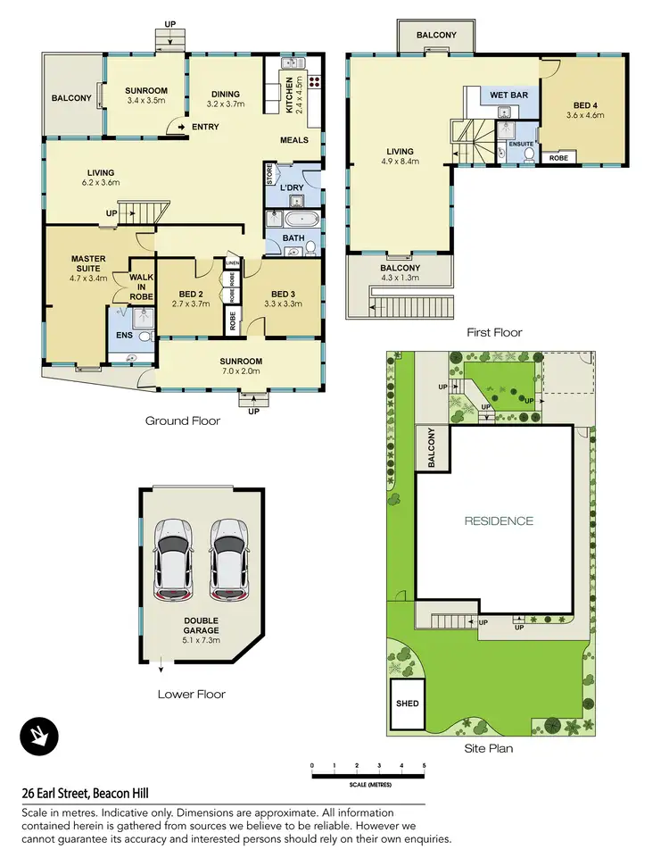Floorplan of Homely house listing, 26 Earl Street, Beacon Hill NSW 2100