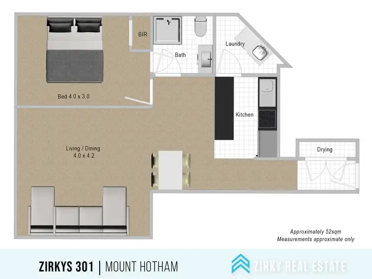 Floorplan of Homely apartment listing, 301 Zirkys, Mount Hotham VIC 3741