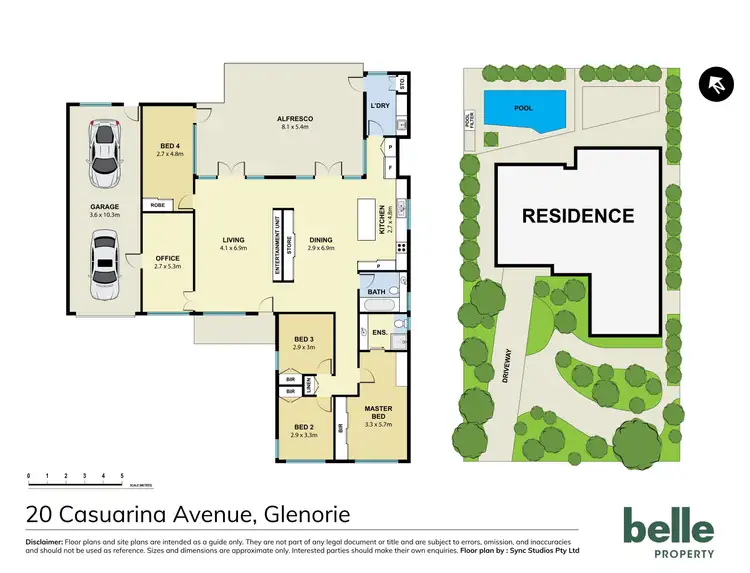 Floorplan of Homely house listing, 20 Casuarina Avenue, Glenorie NSW 2157