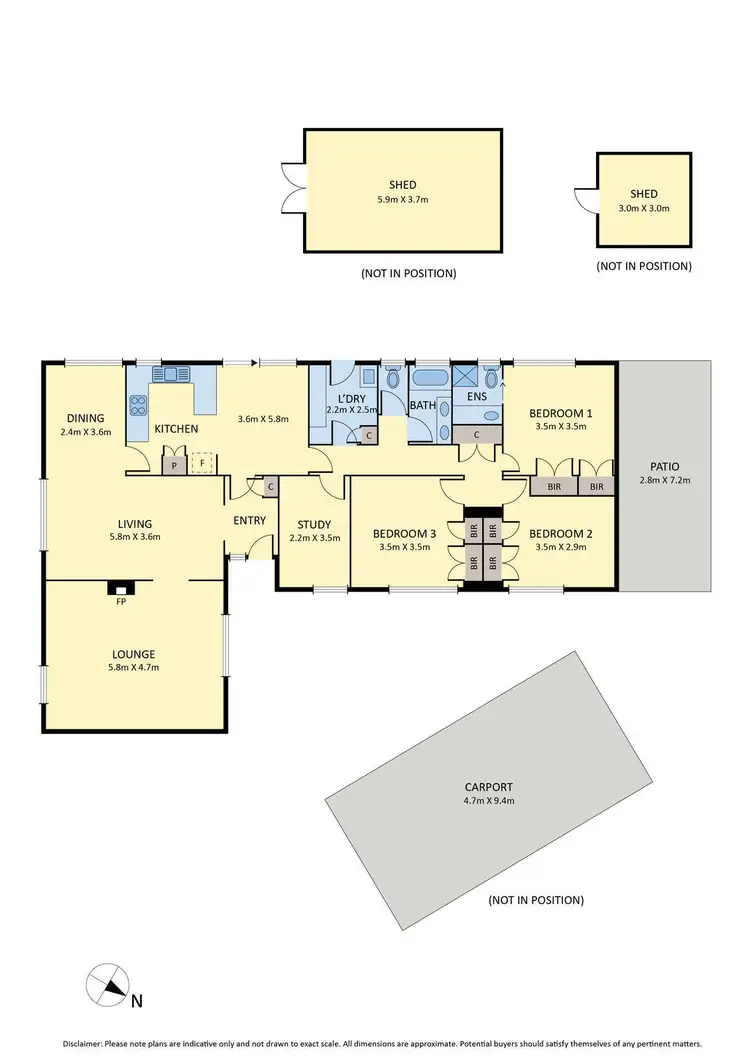 Floorplan of Homely house listing, 4 Sansom Street, Gisborne VIC 3437