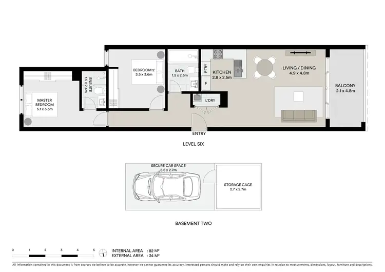 Floorplan of Homely apartment listing, 6087/78 Belmore Street, Ryde NSW 2112