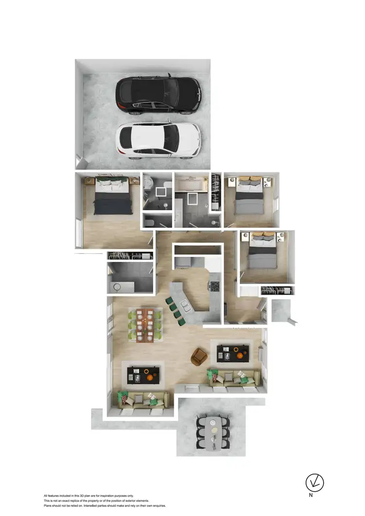 Floorplan of Homely unit listing, 1/273 Bayview Road, Mccrae VIC 3938
