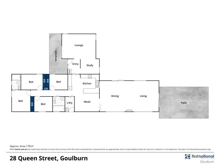 Floorplan of Homely house listing, 28 Queen Street, Goulburn NSW 2580