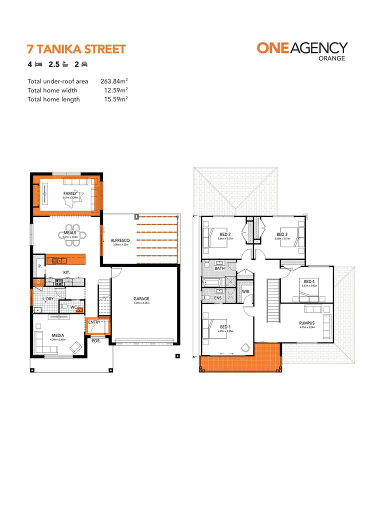 Floorplan of Homely house listing, 7 Tanika Street, Orange NSW 2800