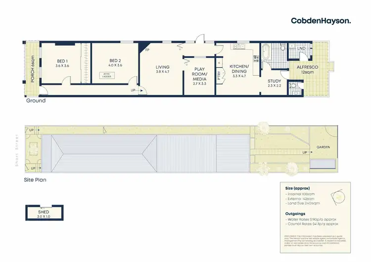 Floorplan of Homely house listing, 18 Short Street, Leichhardt NSW 2040