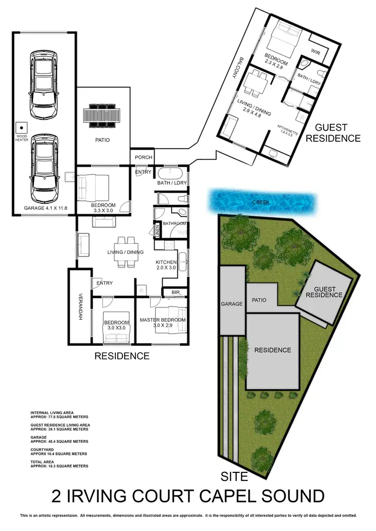 Floorplan of Homely house listing, 2 Irving Court, Capel Sound VIC 3940