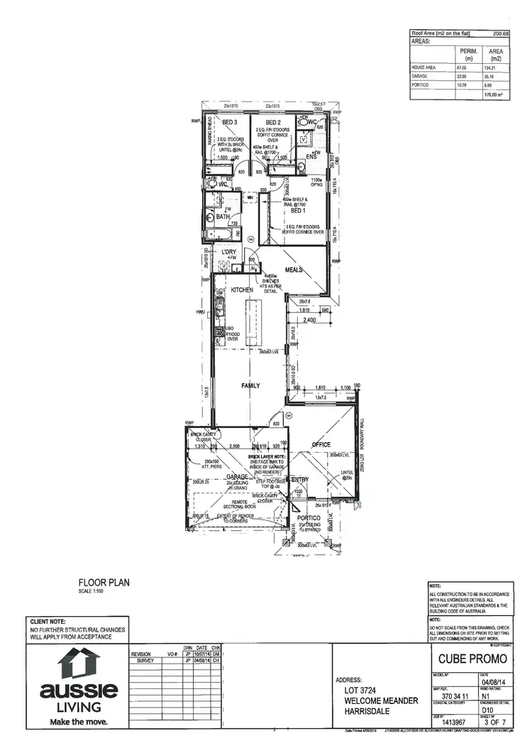 Floorplan of Homely house listing, 71 Welcome Meander, Harrisdale WA 6112