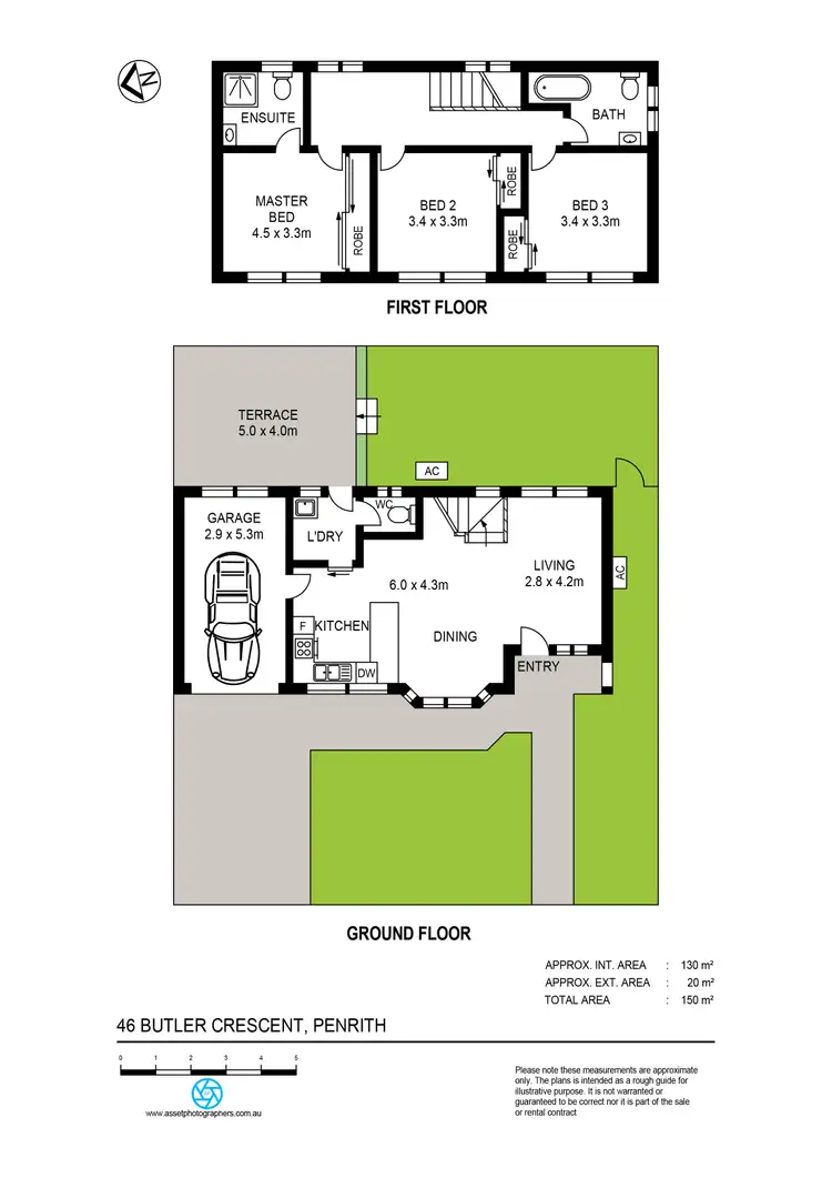 Floorplan of Homely semi-detached listing, 46 Butler Crescent, South Penrith NSW 2750