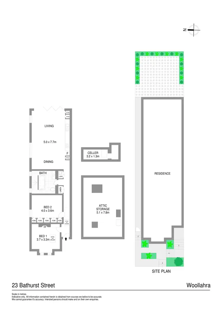 Floorplan of Homely house listing, 23 Bathurst Street, Woollahra NSW 2025