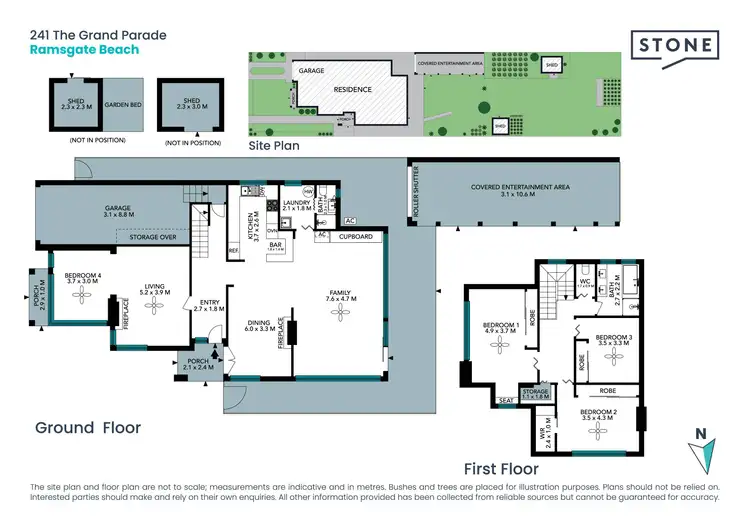 Floorplan of Homely house listing, 241 The Grand Parade, Ramsgate Beach NSW 2217