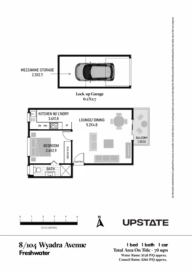 Floorplan of Homely apartment listing, 8/104 Wyadra Avenue, Freshwater NSW 2096