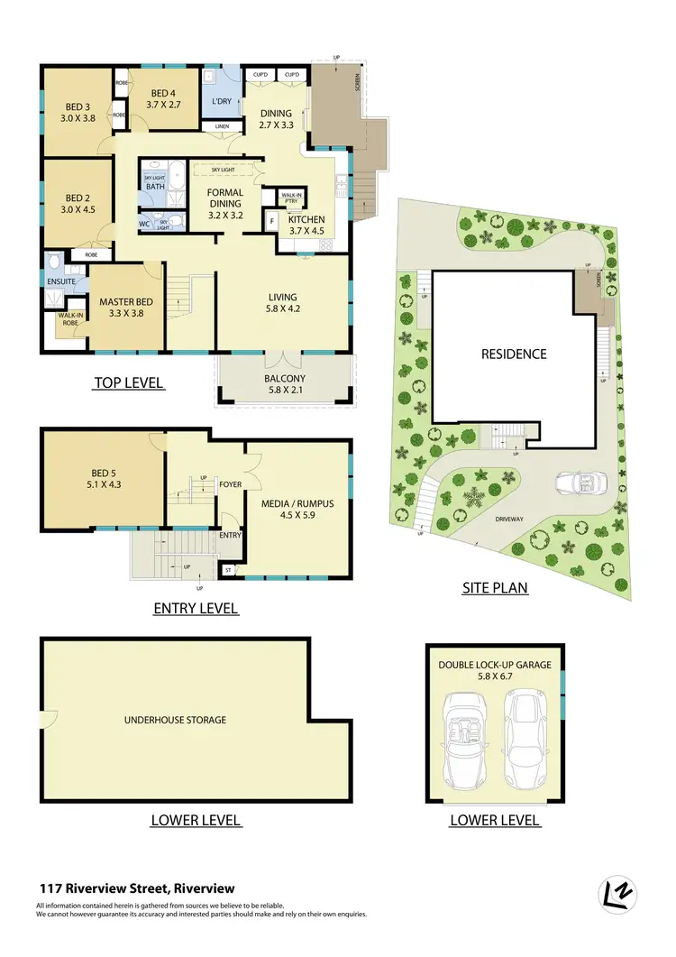 Floorplan of Homely house listing, 117 Riverview Street, Riverview NSW 2066