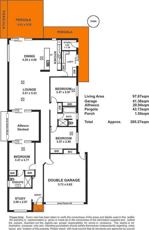Floorplan of Homely house listing, 17A Coppins Terrace, Fulham Gardens SA 5024
