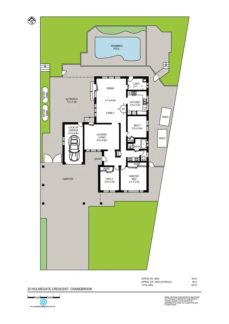 Floorplan of Homely house listing, 25 Holmegate Crescent, Cranebrook NSW 2749