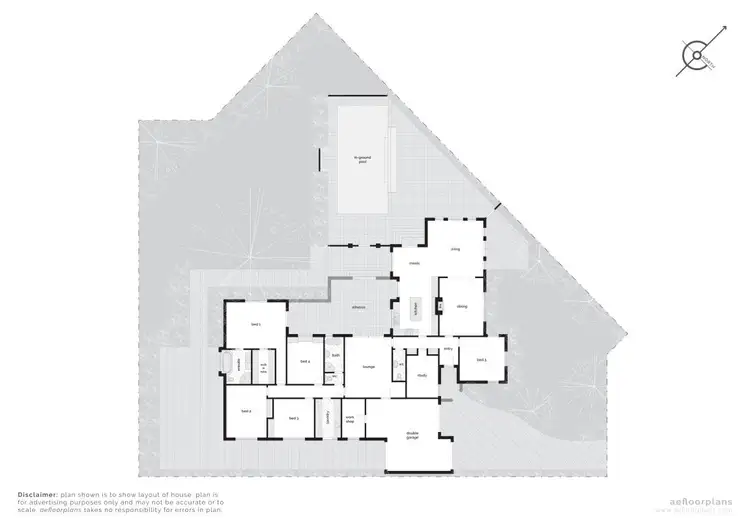 Floorplan of Homely house listing, 3 Geerilong Gardens, Reid ACT 2612