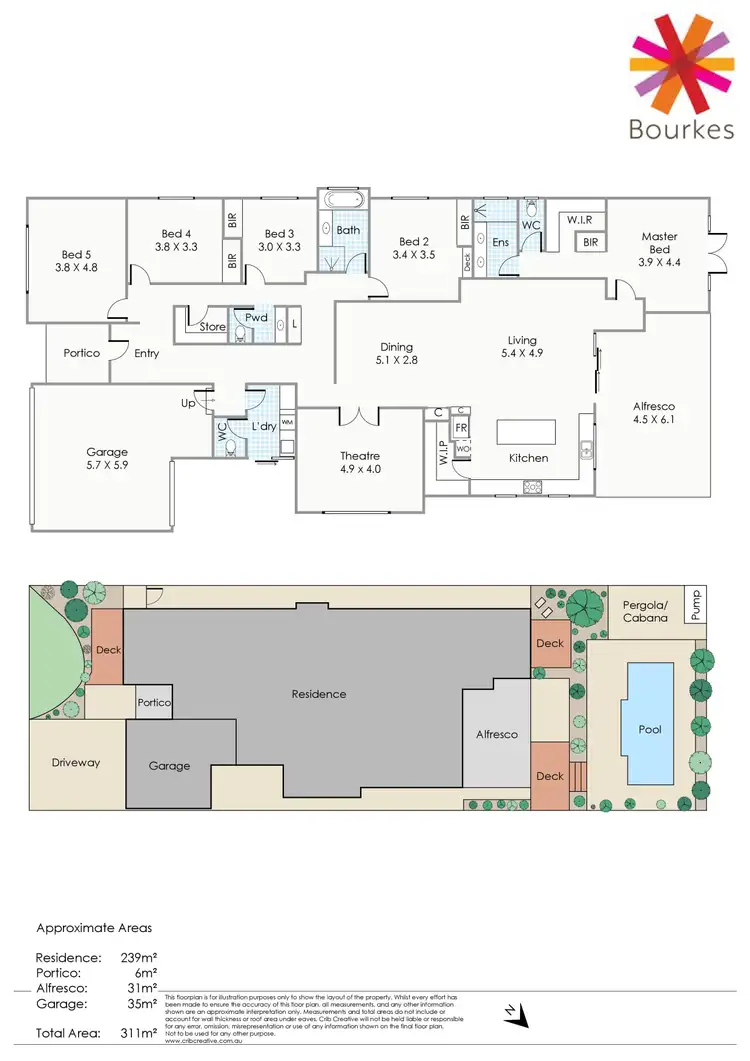 Floorplan of Homely house listing, 8 Susan Street, Kensington WA 6151